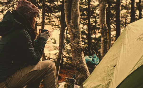 Precautions when camping for women image